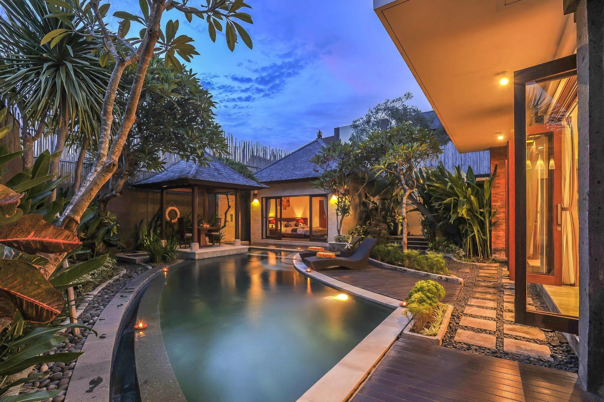Aksata Villas Canggu المظهر الخارجي الصورة
