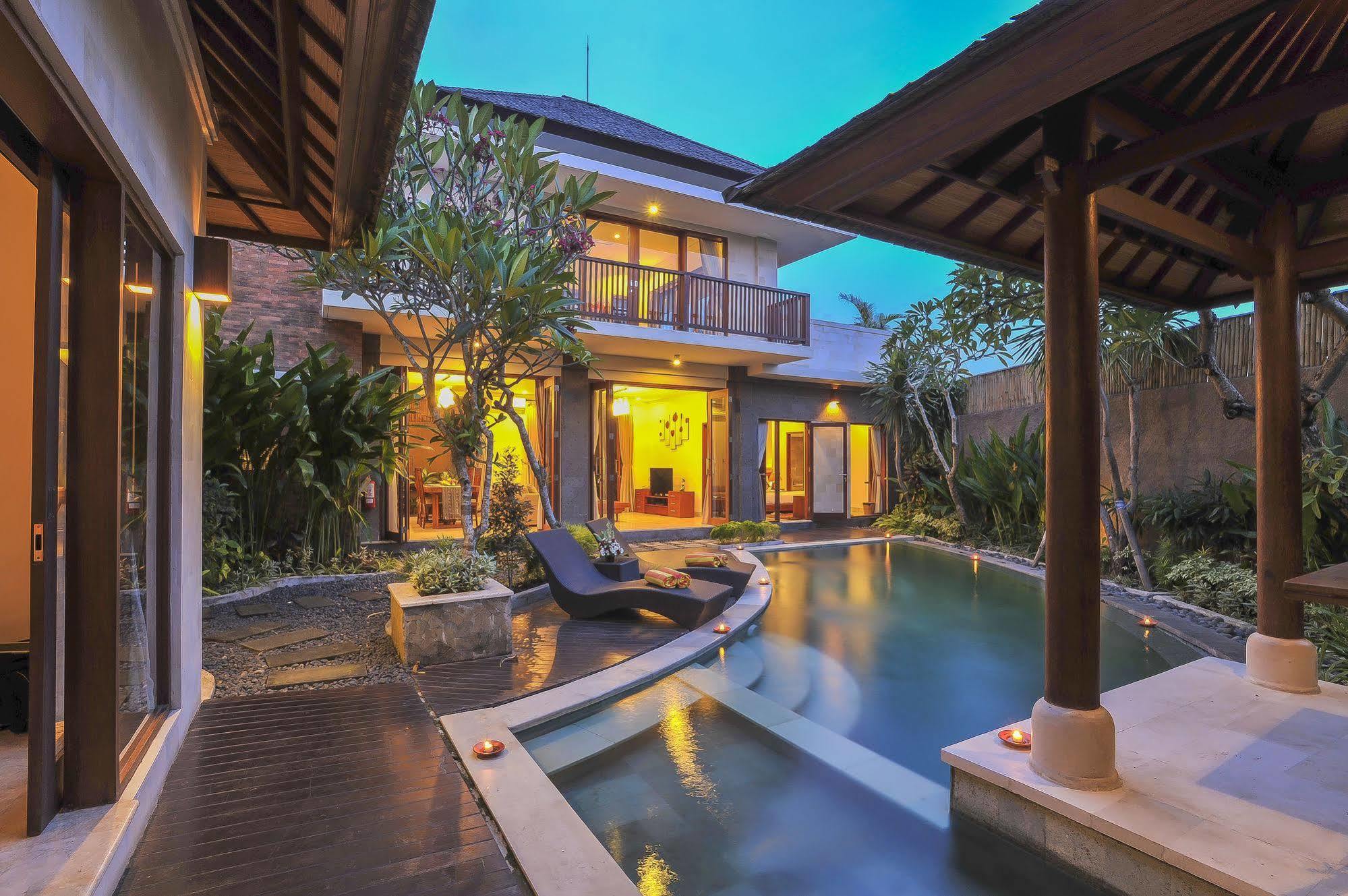 Aksata Villas Canggu المظهر الخارجي الصورة